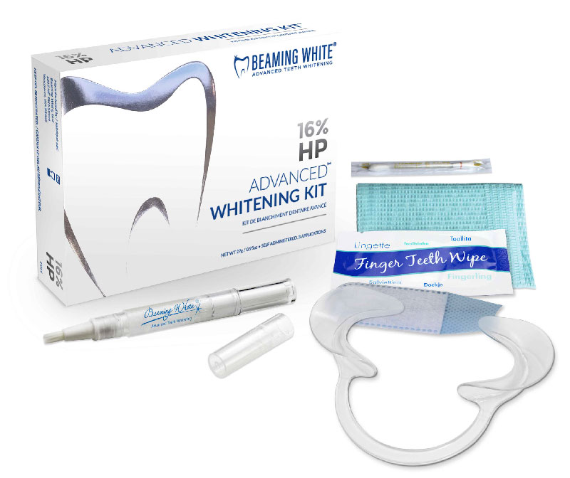 Rich results on Google's SERP when searching for 'teeth whitening'