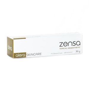 A white box of Zensa Numbing Cream