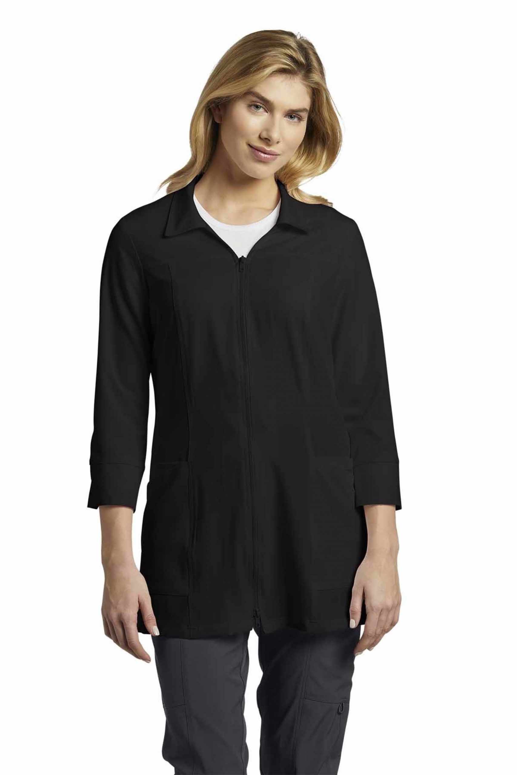 Marvella-Labcoat-w-Pockets front